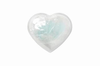 カラフルハートカップ水色