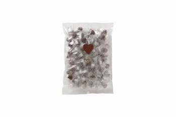 カラフルハート飴(黒)400g